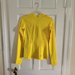Stella McCartney Adidas Yellow Long Sleeve Athletic Top